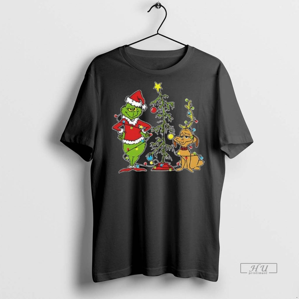 Officials Grinch Dog Max Light Christmas 2025 Tee Shirt Sweater