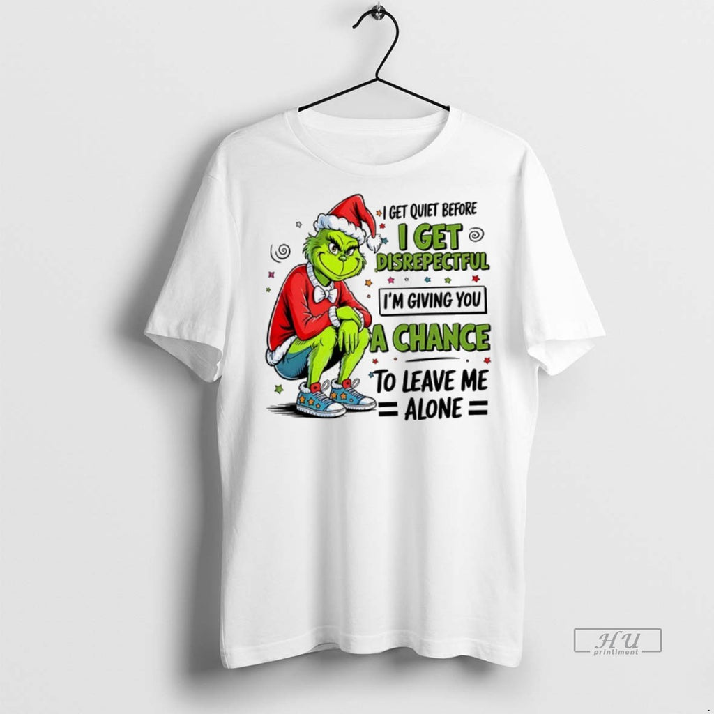 Officials Grinch I Get Quiet Before I Get Disrepectful Im Giving You A Chance To