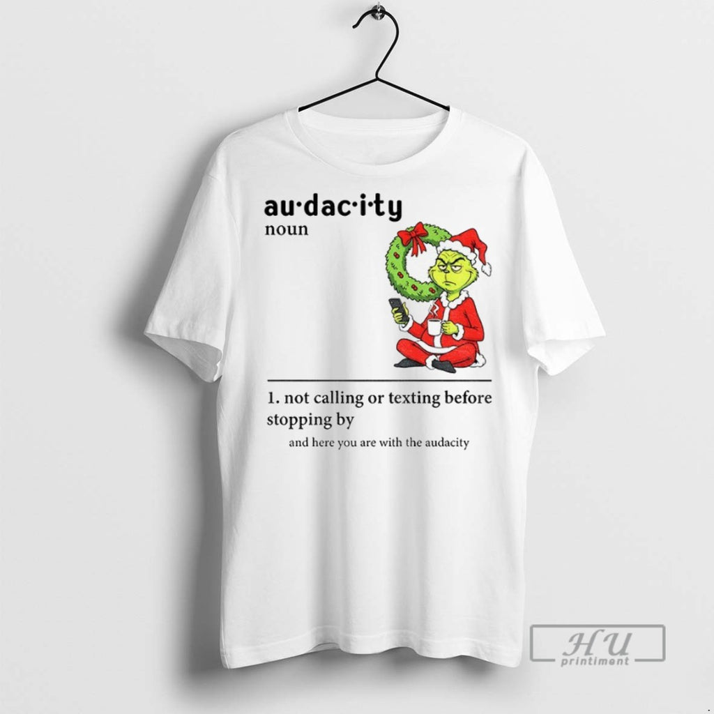 Officials Grinch Santa Hat Au Dac I T Shirt Sweatshirt Hoodies