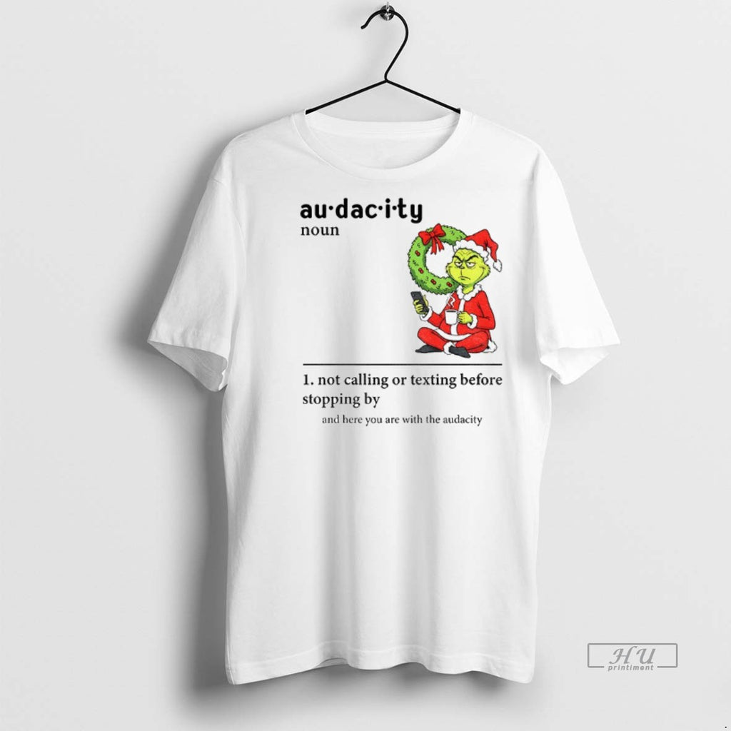 Officials Grinch Santa Hat Au Dac I Tee Shirt Sweater