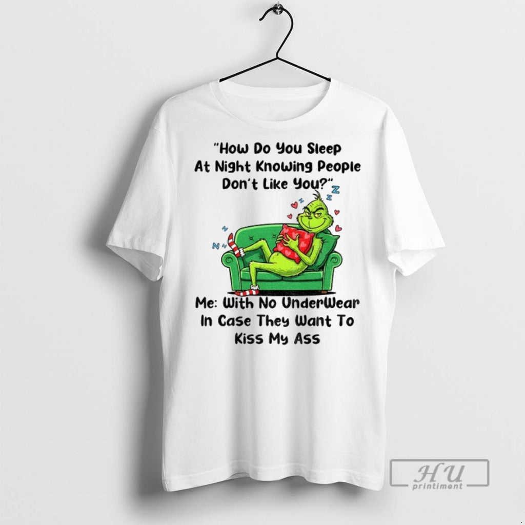 Officials Grinch How Do You Sleep At Night Knowing People Dont Like You Me With