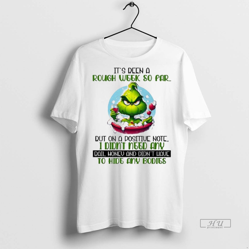 Officials Grinch Its Been A Rough Week So Par But On A Positiue Note Tee