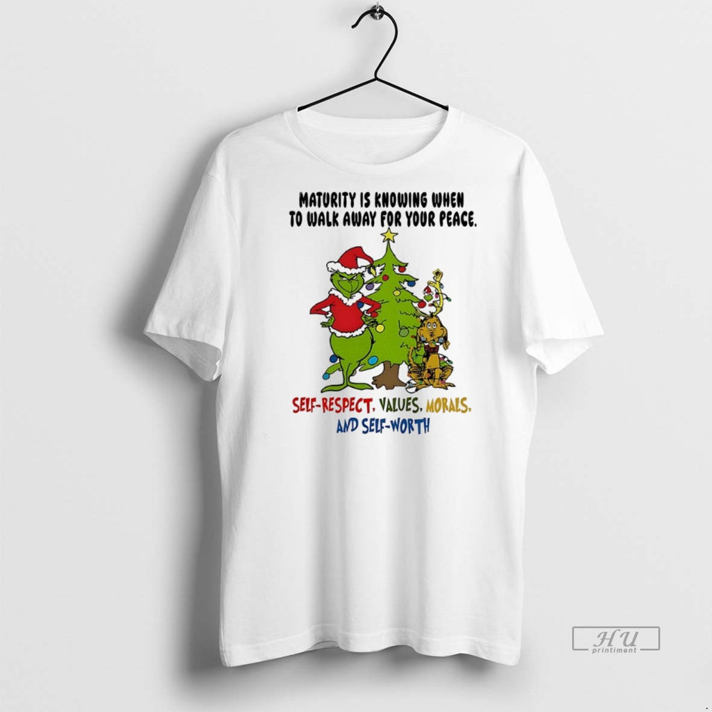 Officials Grinch Maturity Is Knowing When To Walk Away For Your Peace Christmas
