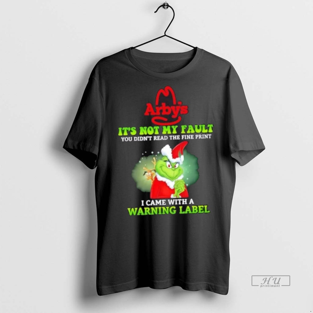 Officials Grinch X Arbys Its Not My Fault You Didnt Read The Fine Print