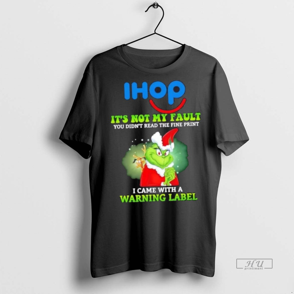 Officials Grinch X Ihop Its Not My Fault You Didnt Read The Fine Print