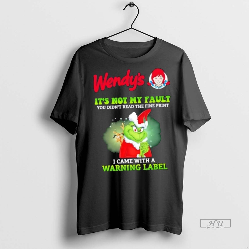 Officials Grinch X Wendys Its Not My Fault You Didnt Read The Fine Print