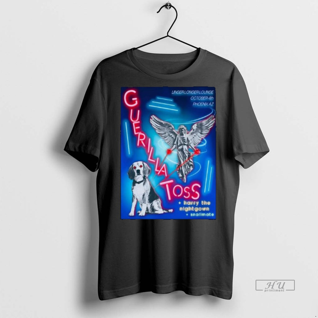 Officials Guerilla Toss October 4 2025 Linger Longer Lounge In Phoenix Az Long Sleve Tee