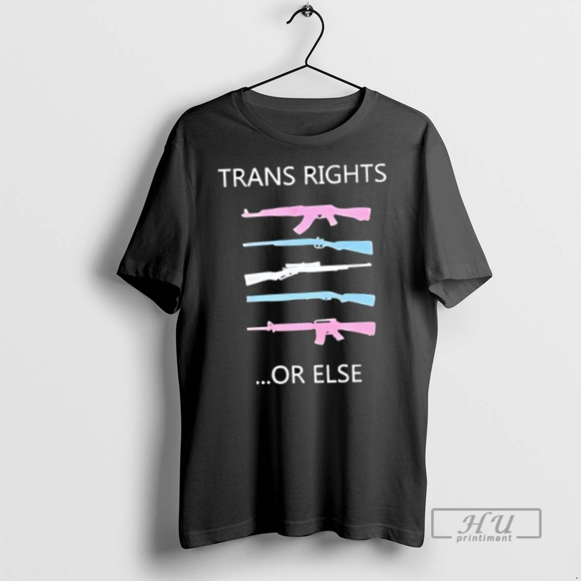 Officials Guns Trans Rights Or Else Lgbt T Shirt
