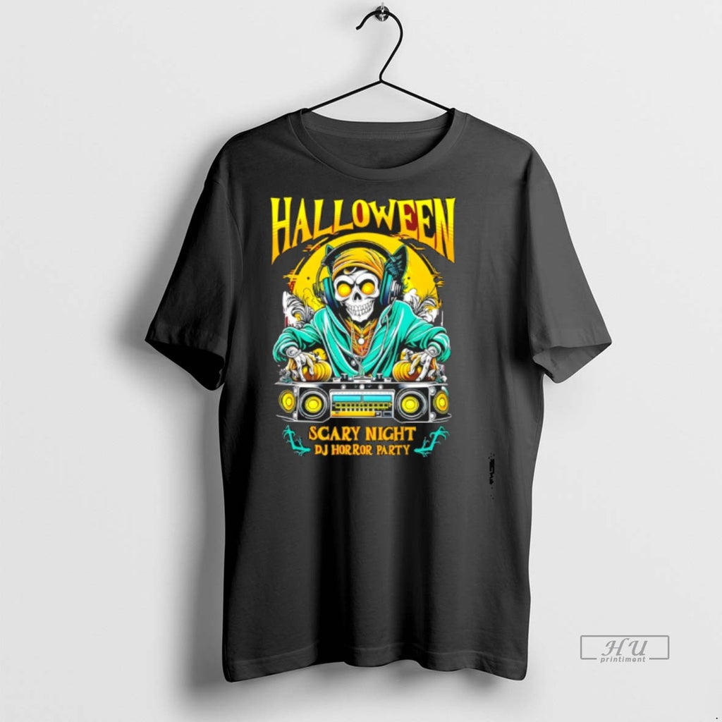 Officials Halloween Dj Horror Scary Night Party Shirt Sweater