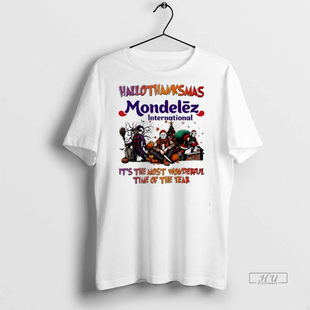 Officials Halloween Movies Mondelez International Hallothanksmas Its The Most Wonderful Time Of The Year Tee