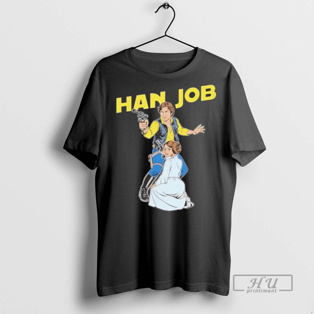 Officials Han Job Princess Leia And Han Solo T Shirt