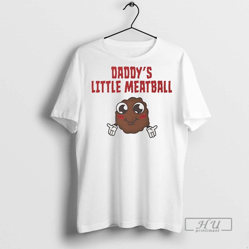 Officials Happy Gilmore Daddys Little Meatball Hug T Shirt
