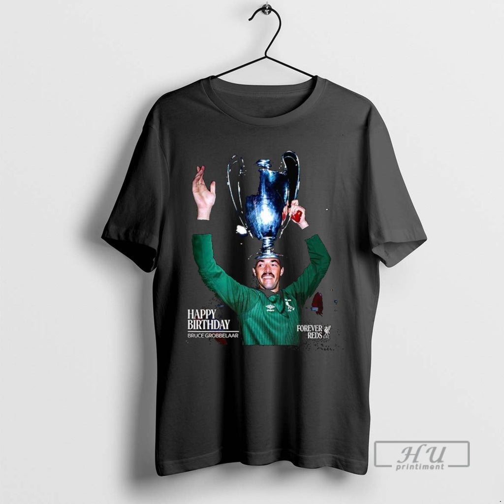 Officials Happy Birthday To Bruce Grobbelaar T Shirt