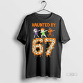 Officials Haunted By 6 7 Halloween Skeleton Dabbing Meme Tee Shirt Sweater