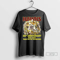 Officials Hawks 100th Anniversary 1925 2025 Thank You For The Memories T Shirt
