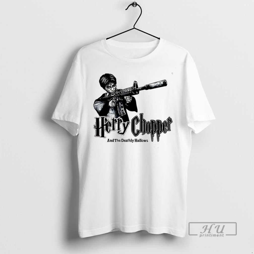 Officials Herry Chopper And The Deathly Hallows Parody T Shirt