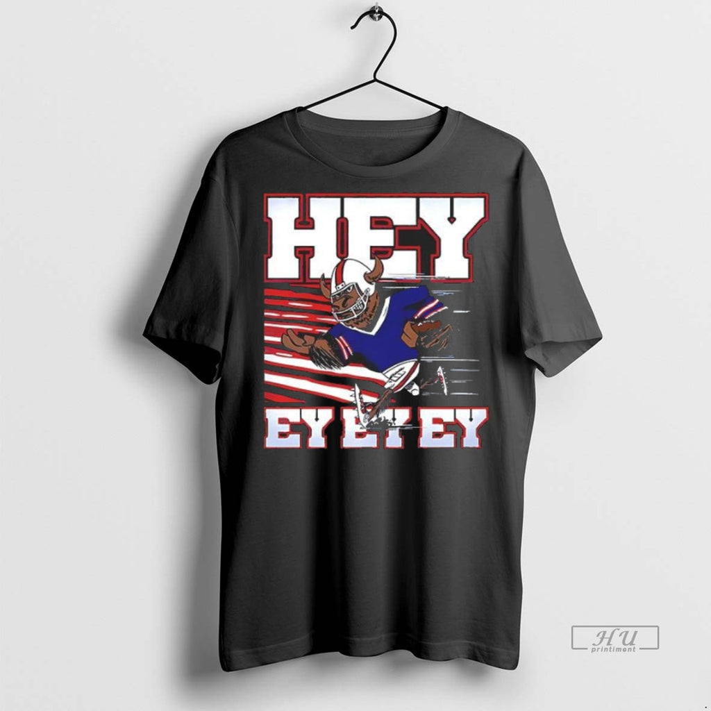 Officials Hey Ey Ey Ey Buffalo Mascot Tee Shirt Sweater