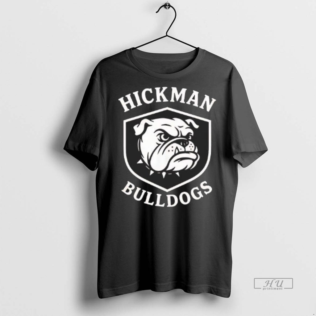 Officials Hickman Bulldogs Cute Mascot Tee Shirt Sweater