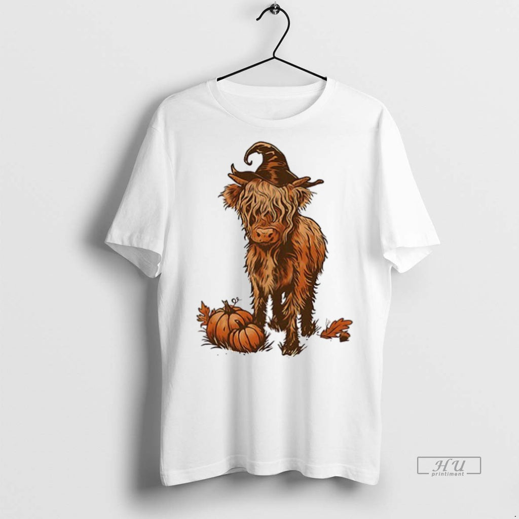 Officials Highland Cow Halloween Ceramic Ceramic And Classic Dad Cap Tee Shirt Sweater
