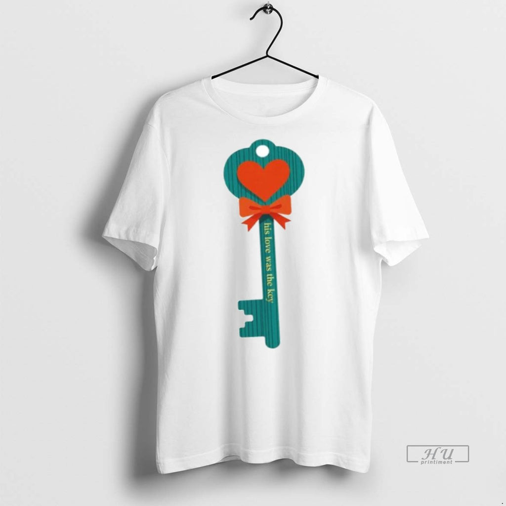 Officials His Love Was The Key Ornaments T Shirt Sweater