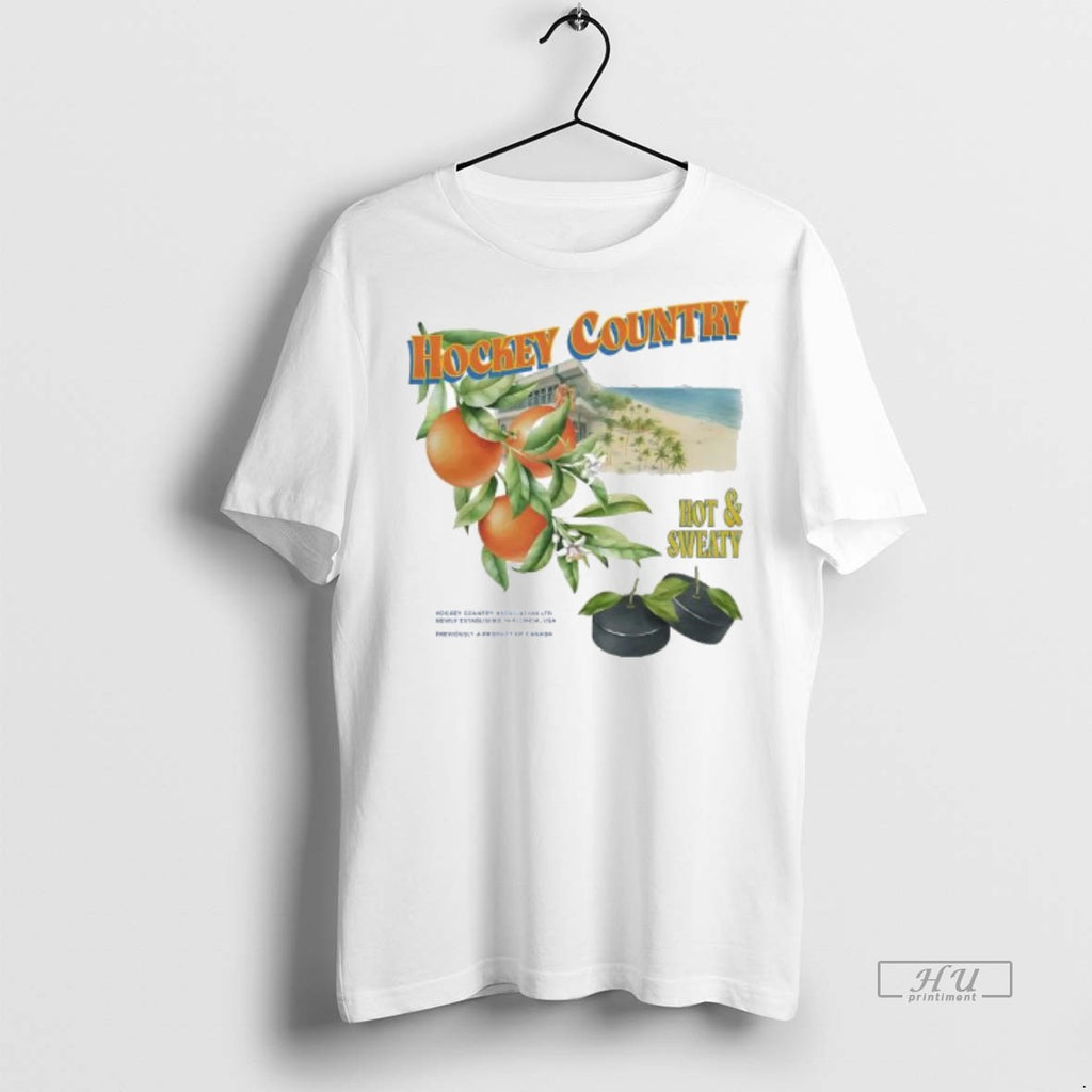 Officials Hockey Country Association Ltd Hot Sweaty Tee Shirt Sweater