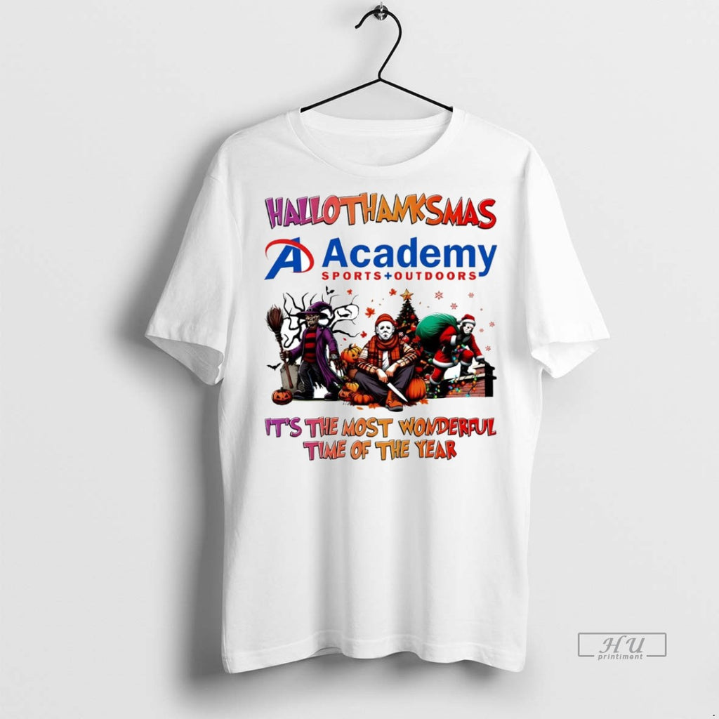 Officials Horror Movies Academy Hallothanksmas Its The Most Wonderful Time Tee Shirt Sweater
