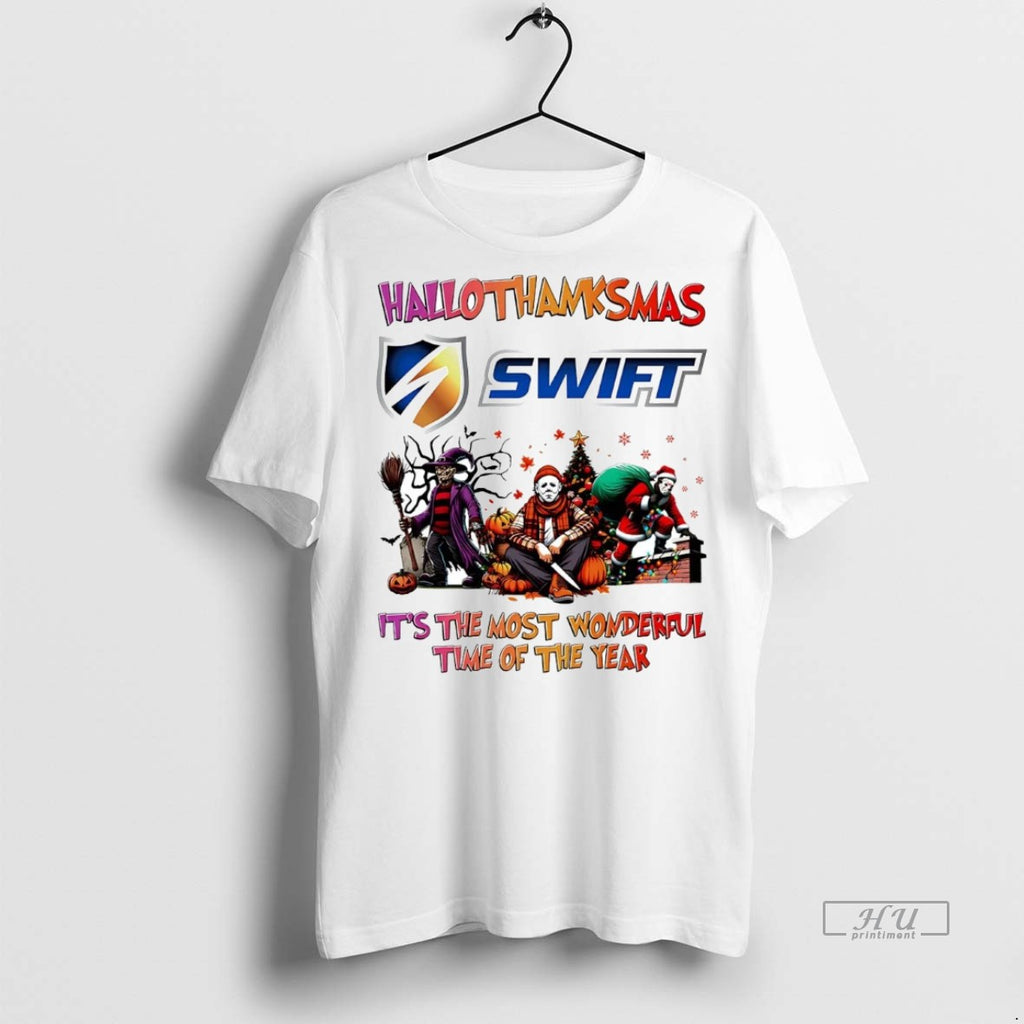 Officials Horror Movies Swift Hallothanksmas Its The Most Wonderful Time Tee Shirt Sweater