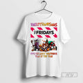 Officials Horror Movies Tgi Fridays Hallothanksmas Its The Most Wonderful Time Tee Shirt