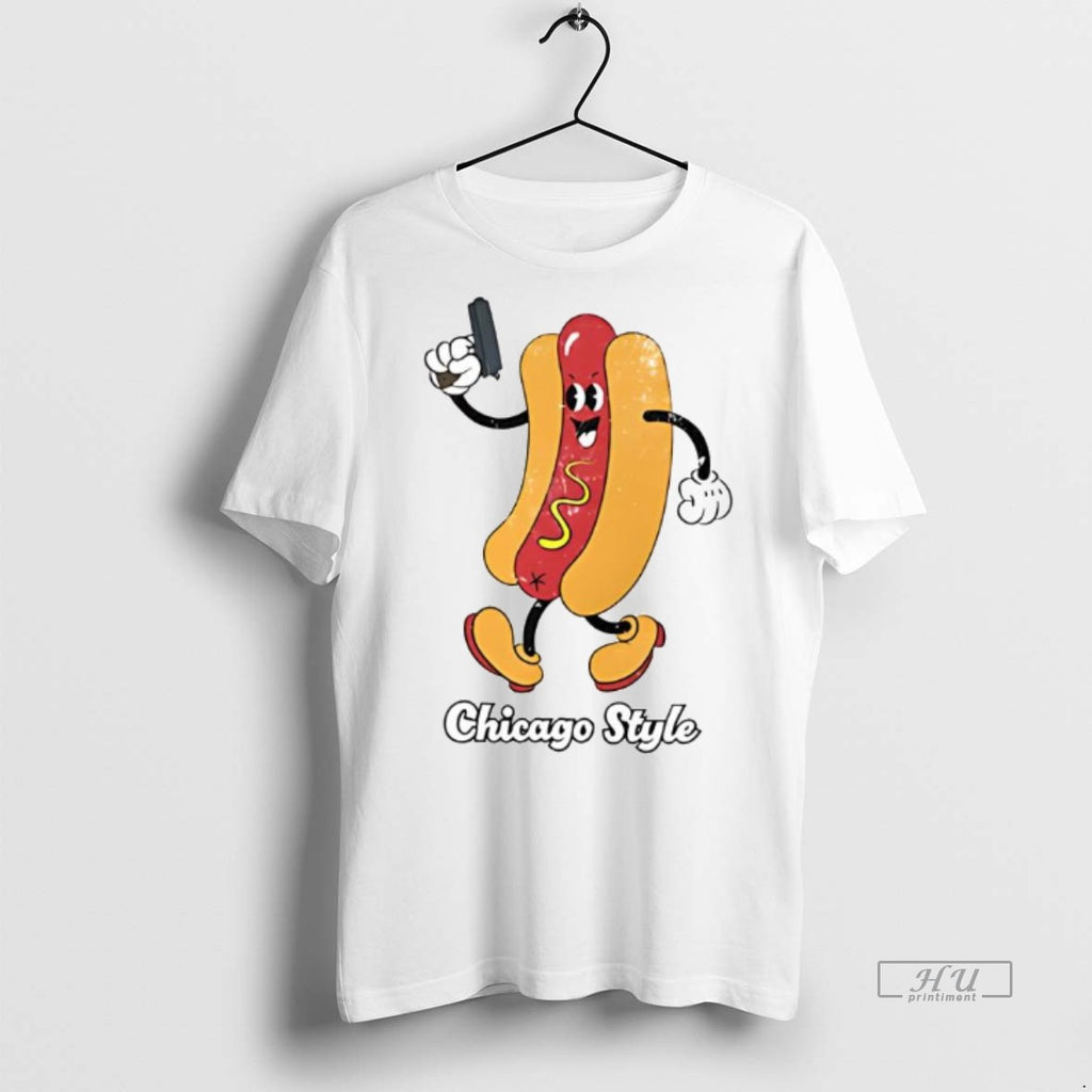 Officials Hot Dog Chicago Style Funny Tee Shirt Sweater