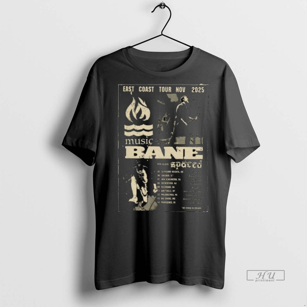 Officials Hot Water Music East Coast Tour November 2025 Long Sleve Tee Shirt Sweater