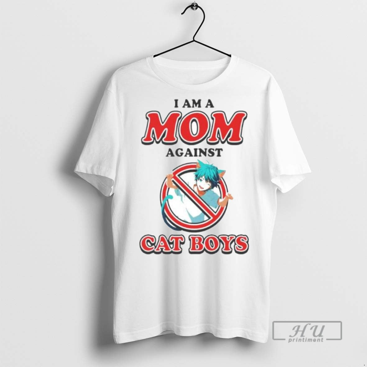 Officials I Am A Mom Against Cat Boys Ornaments T Shirt