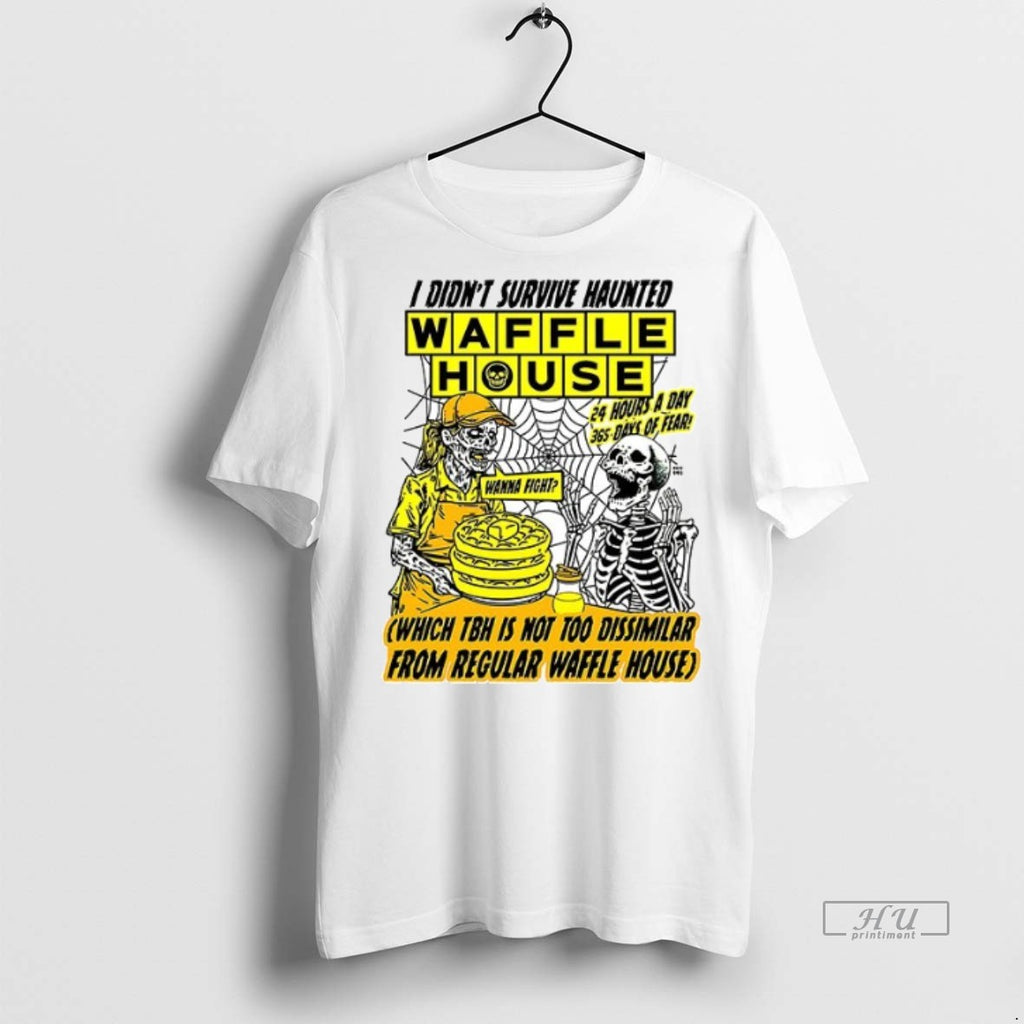 Officials I Didnt Survive Haunted Waffle House Ceramic Ceramic And Classic Dad Cap
