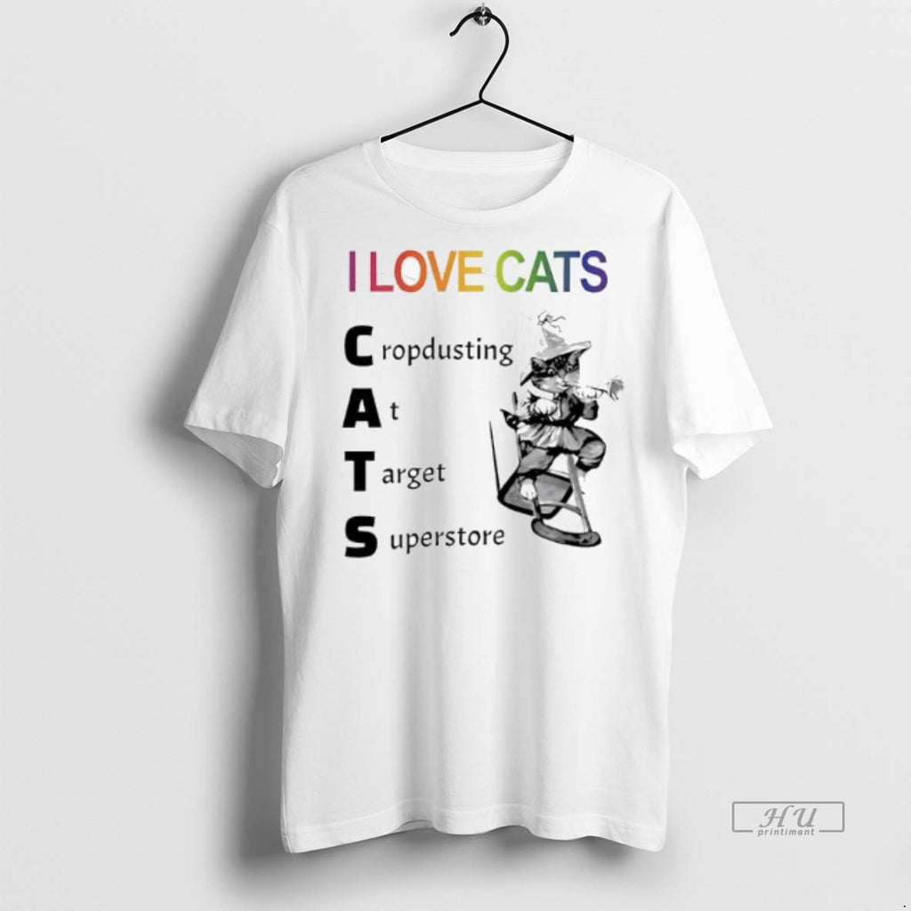 Officials I Love Cats Cropdusting At Target Superstore Shirt Sweater