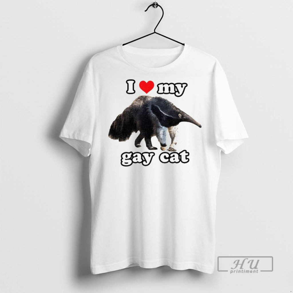 Officials I Love Gay Cat T Shirt Sweatshirt Hoodies