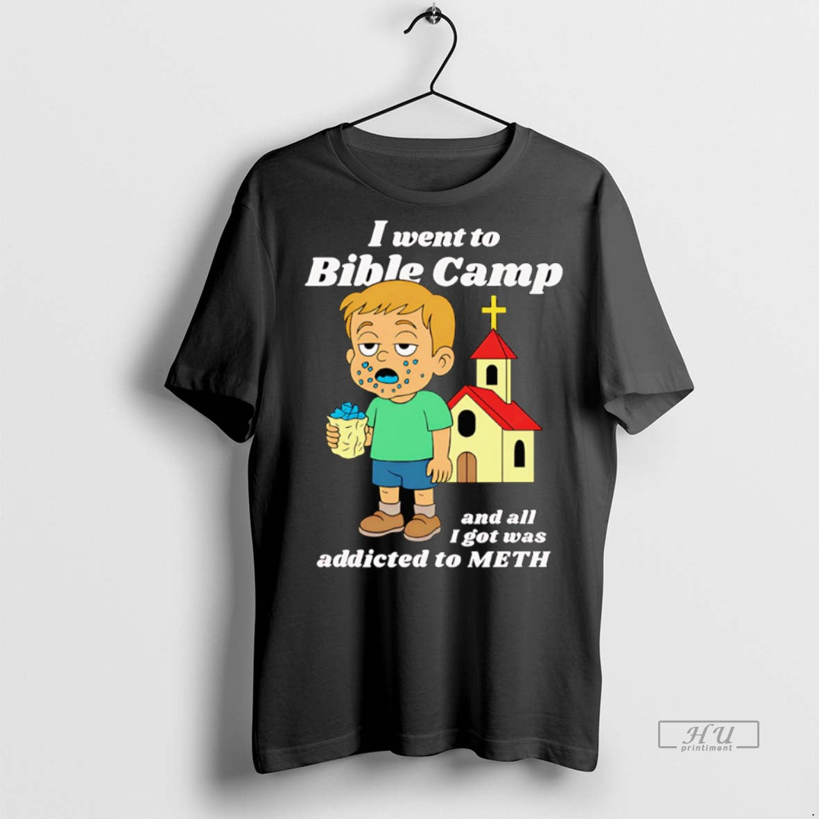 Officials I Went To Bible Camp And All I Got Was Addicted To Meth Tee