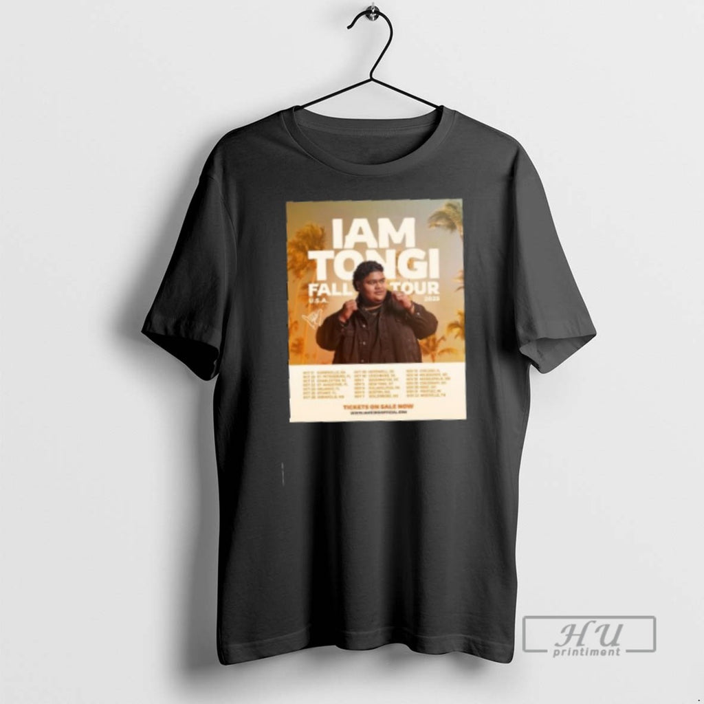 Officials Iam Tongi Fall Tour Usa 2025 T Shirt