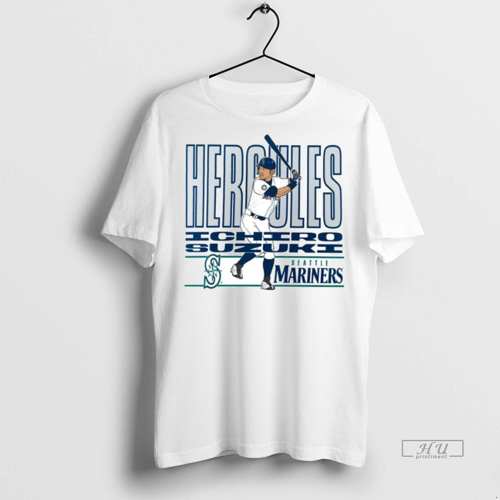 Officials Ichiro Suzuki Seattle Mariners Mlb Cooperstown Player Ornaments Tee Shirt Sweater