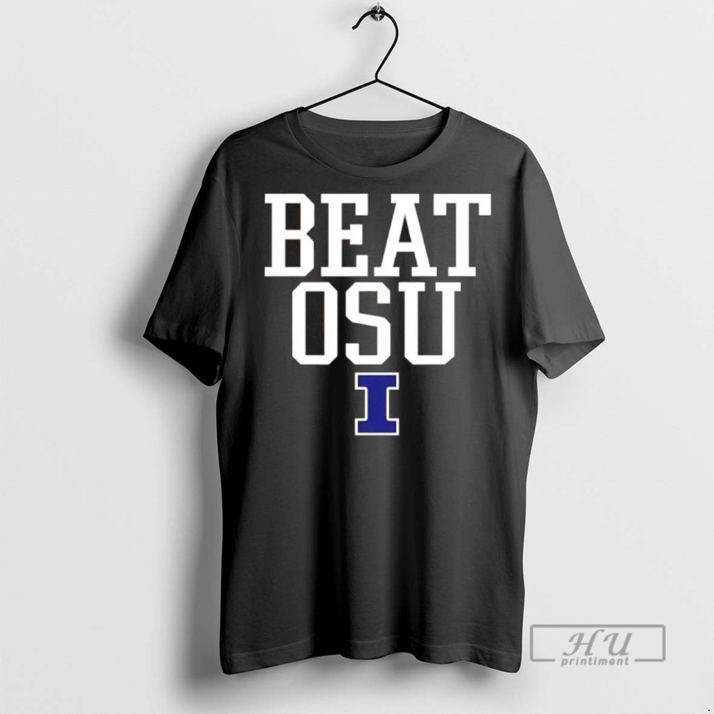 Officials Illinois Fighting Illini Beat Ohio State University T Shirt