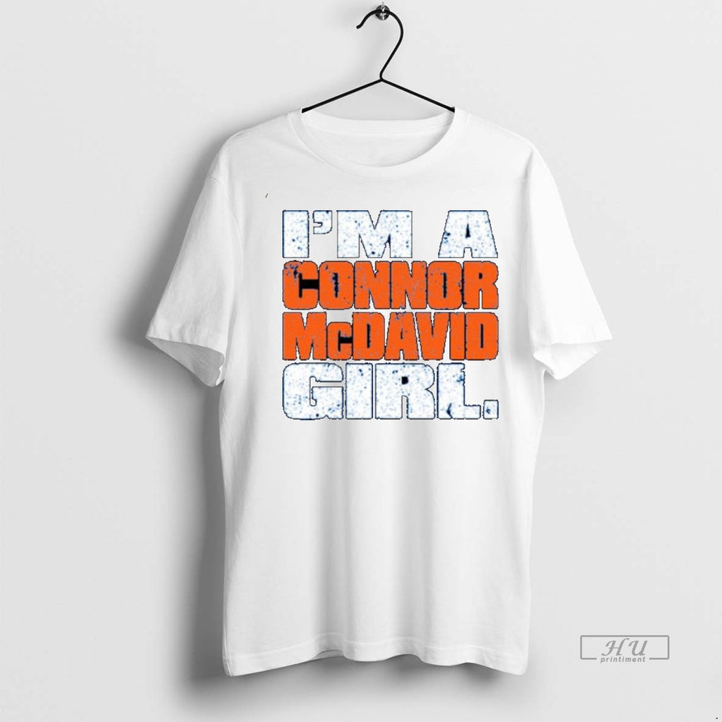 Officials Im A Connor Mcdavid Girl Ornaments Tee Shirt Sweater