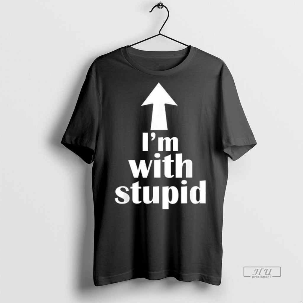 Officials Im With Stupid Tee Shirt Sweater