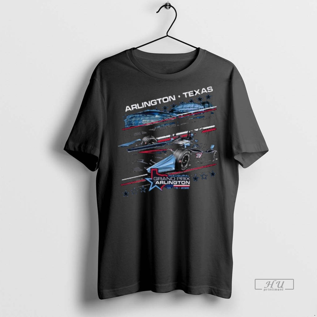 Officials Inaugural Grand Prix Of Arlington Ghost Car 2026 Long Sleve Tee Shirt Sweater