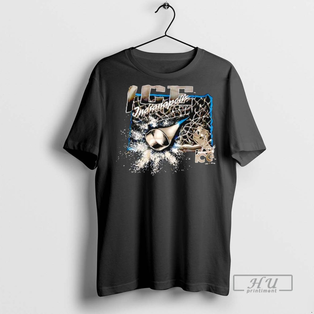 Officials Indianapolis Ice Hockey Vintage T Shirts