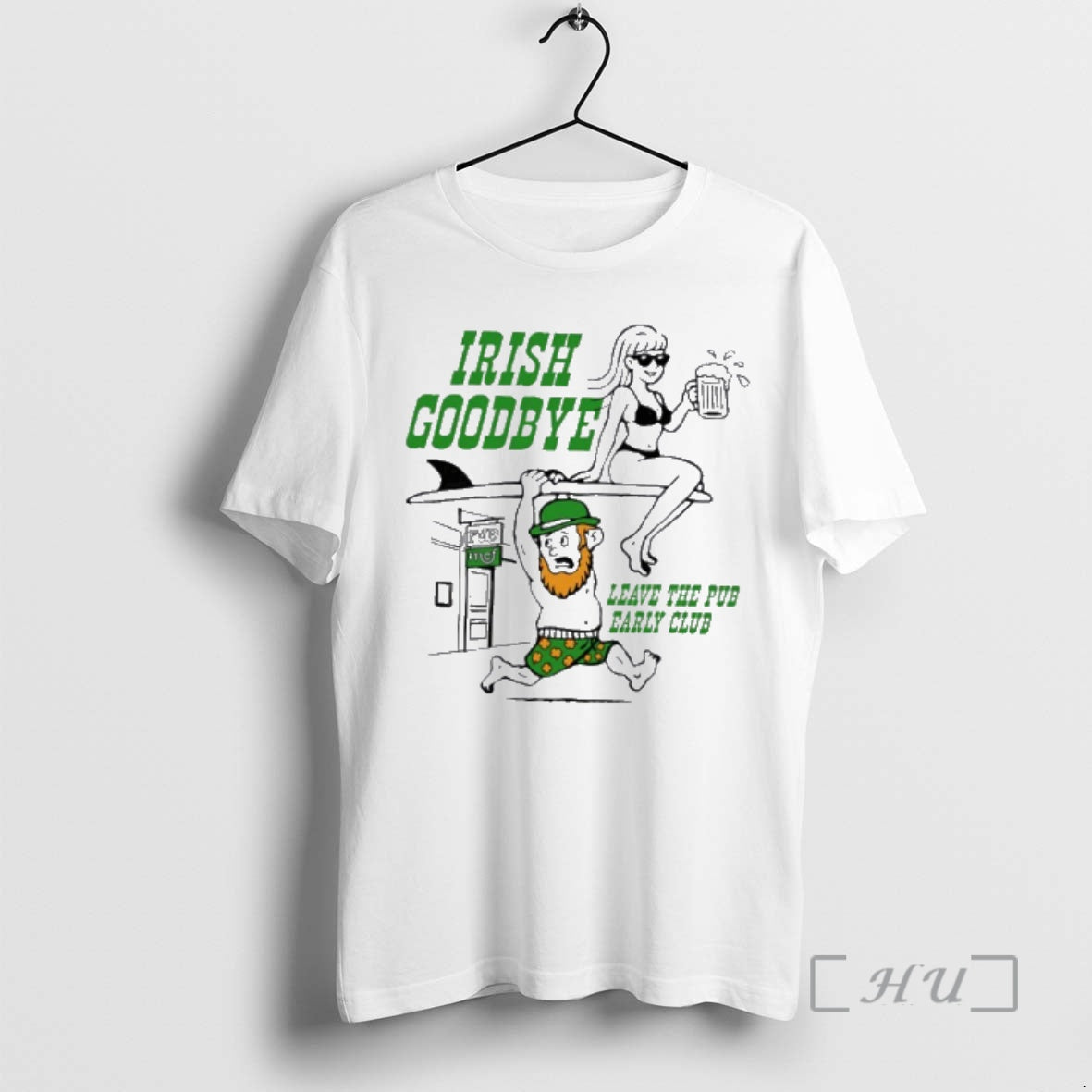 Officials Irish Goodbye Leave Pub Early Club St