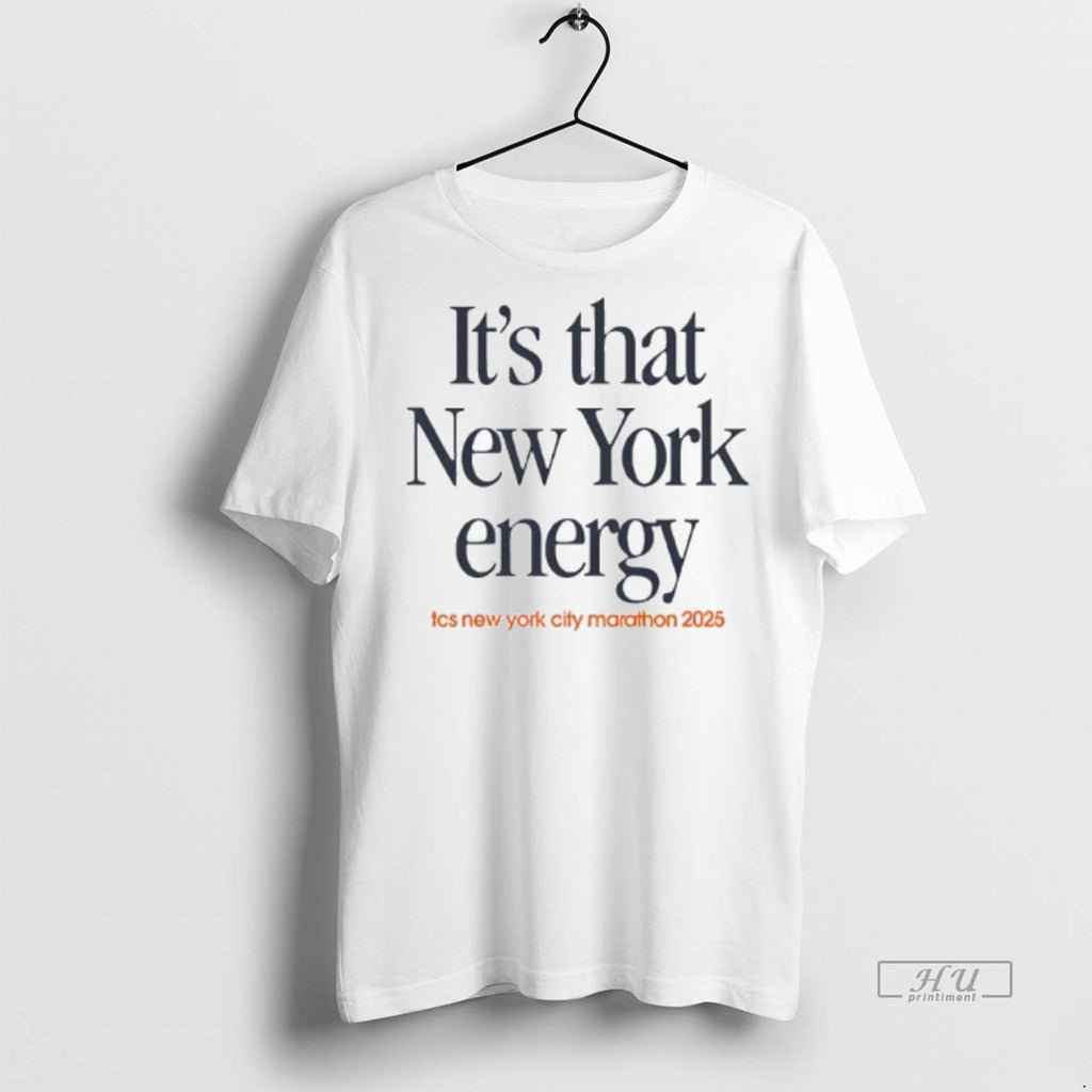 Officials Its That New York Energy Marathon Tee Shirt Sweater