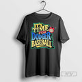 Officials Its Time For Dodgers Baseball T Shirt