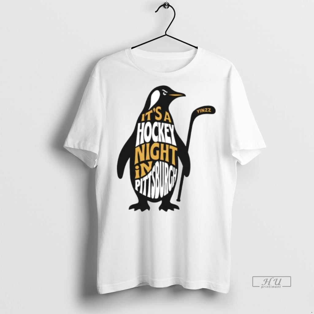 Officials Its A Hockey Night In Pittsburgh Ornaments Tee Shirt Sweater