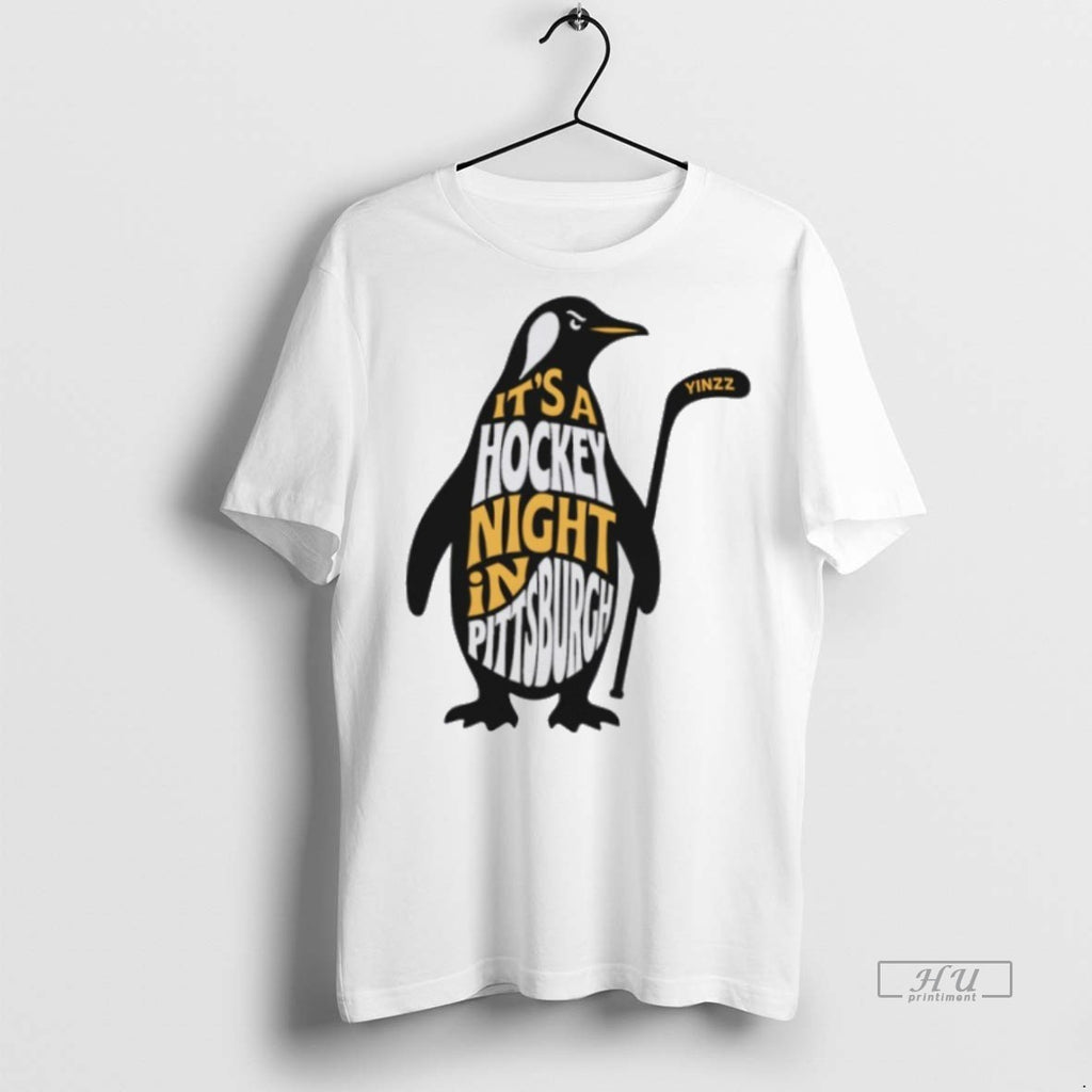 Officials Its A Hockey Night In Pittsburgh Tee Shirt Sweater