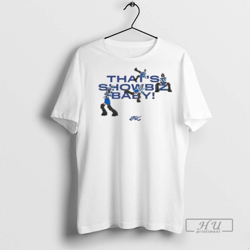 Officials Jade Thats Showbiz Baby Figures Tracklisting T Shirt