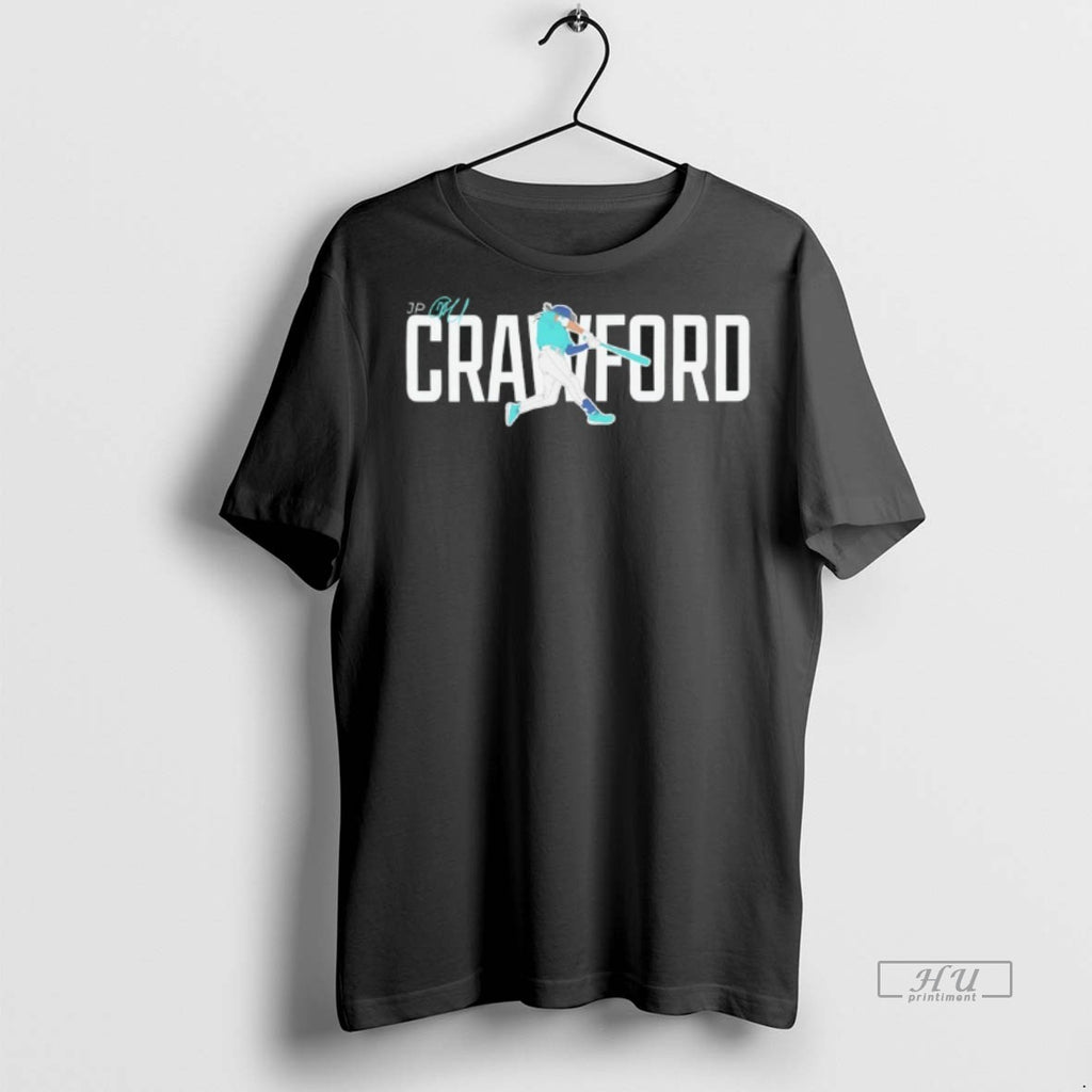 Officials Jp Crawford Seattle Mariners Swing Signature Tee Shirt Sweater