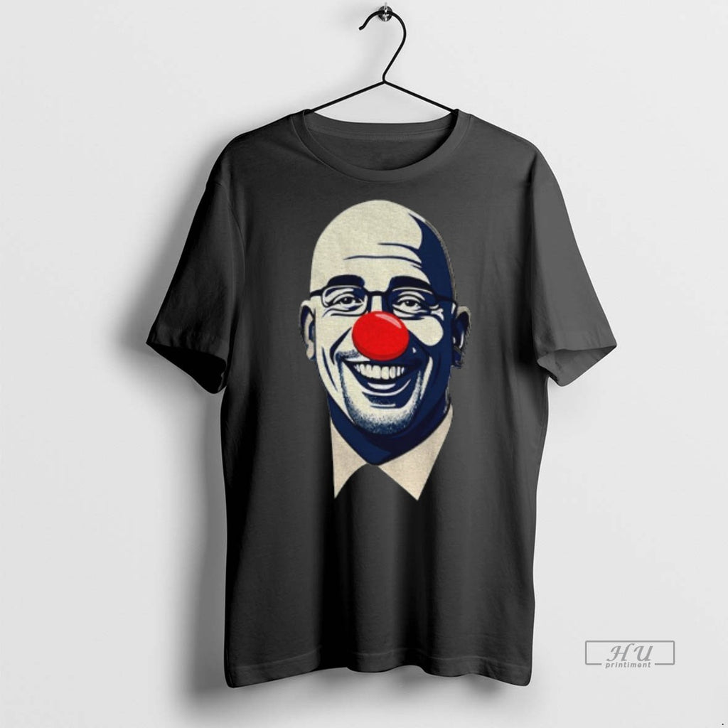 Officials James Franklin Clown Big Face Funny Meme Tee Shirt Sweater
